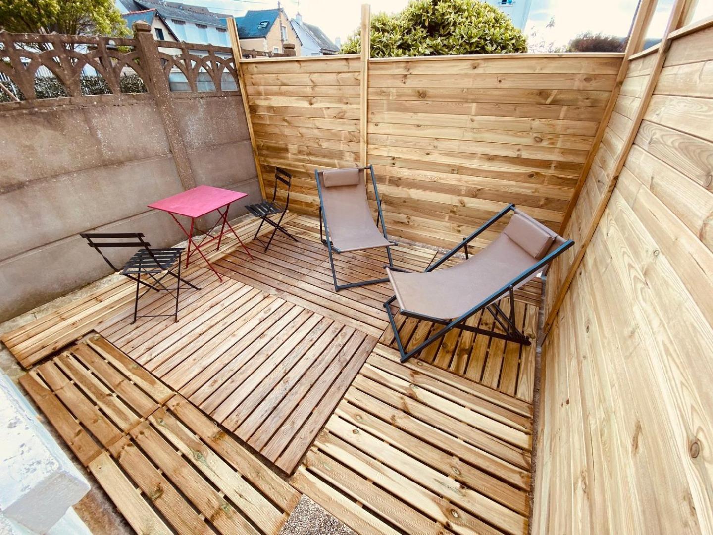 Appartamento Le Yellow, Studio Renove, Tout Confort, Jardin Saint-Jacques-de-la-Lande Esterno foto